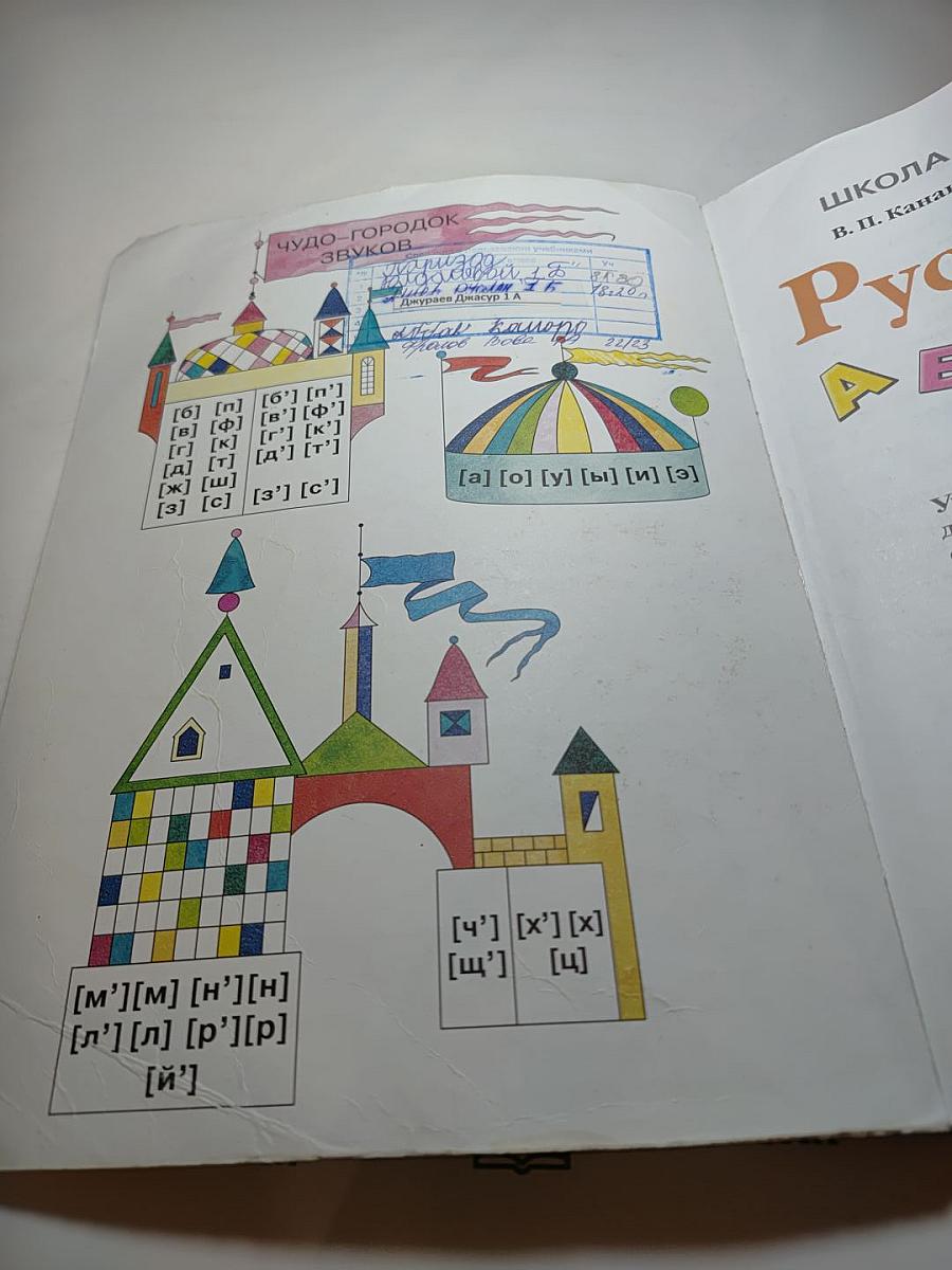 Русский язык, 1 класс