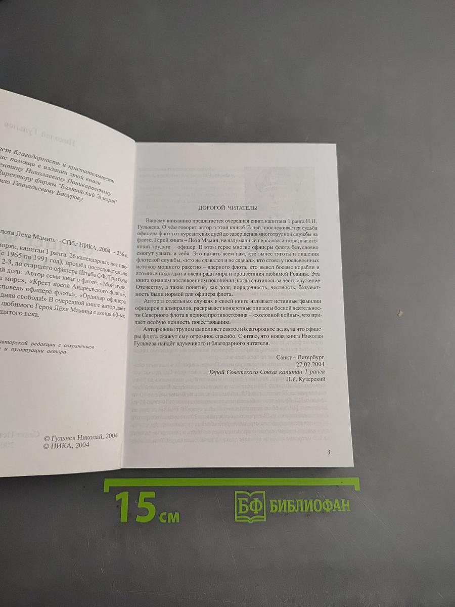 Офицер флота Лёха Мамин