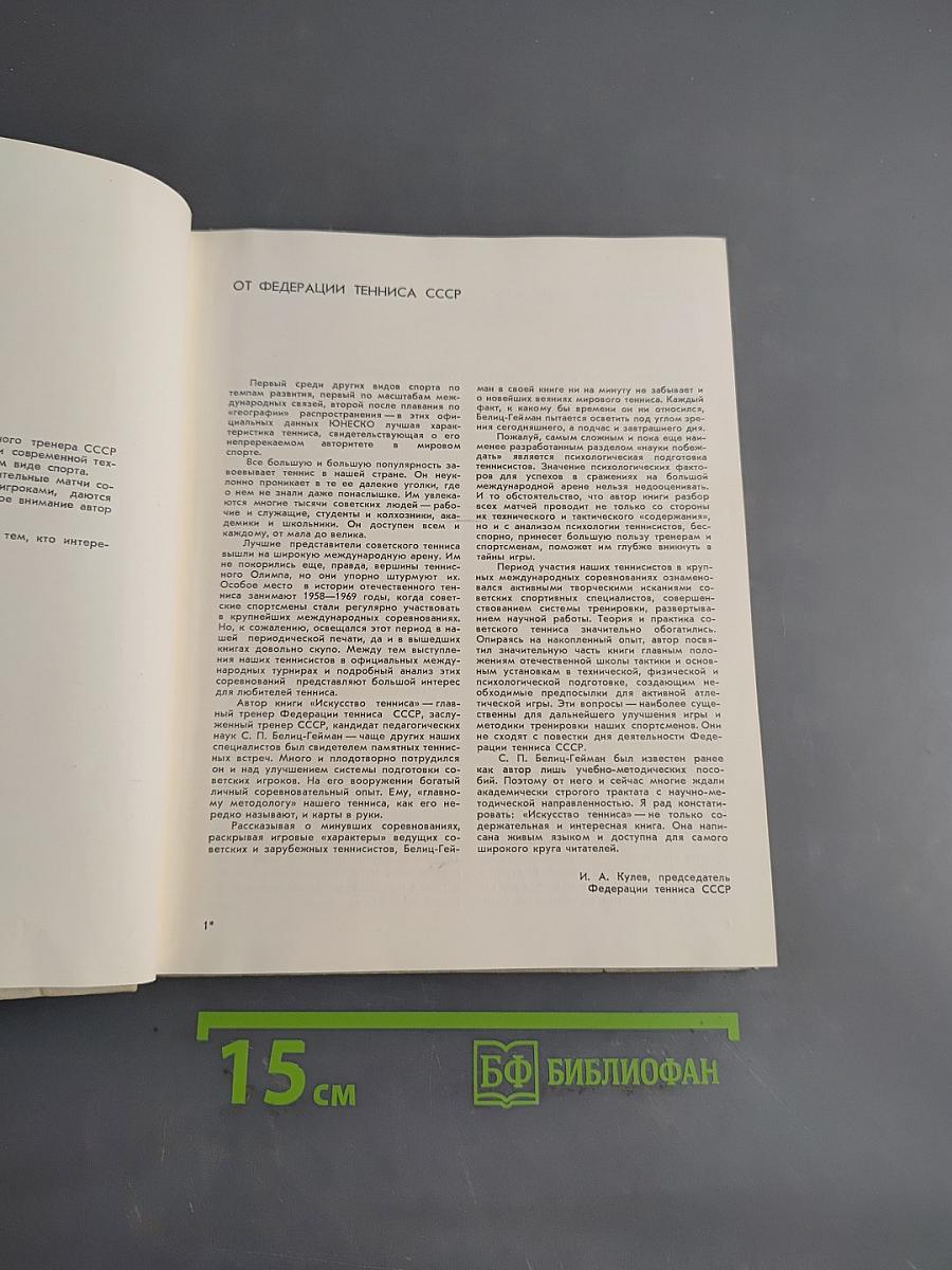 Искусство тенниса