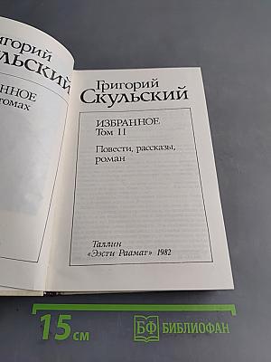 Избранное. Том II. Повести, рассказы, роман