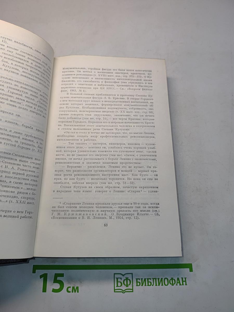 Собрание сочинений. Том двадцать пятый. Жизнь Клима Самгина (Сорок лет). 1925-1936. Заметки, наброски, примечания, указатели