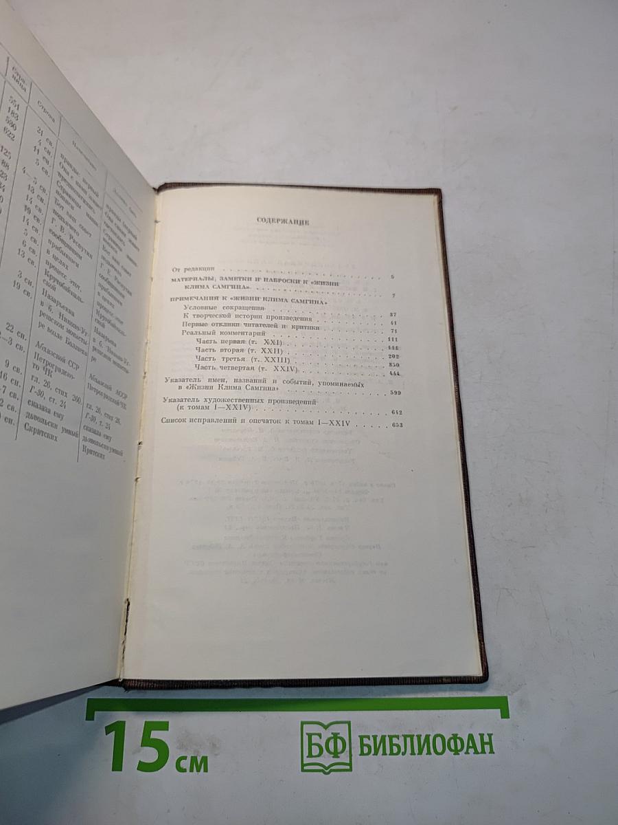 Собрание сочинений. Том двадцать пятый. Жизнь Клима Самгина (Сорок лет). 1925-1936. Заметки, наброски, примечания, указатели