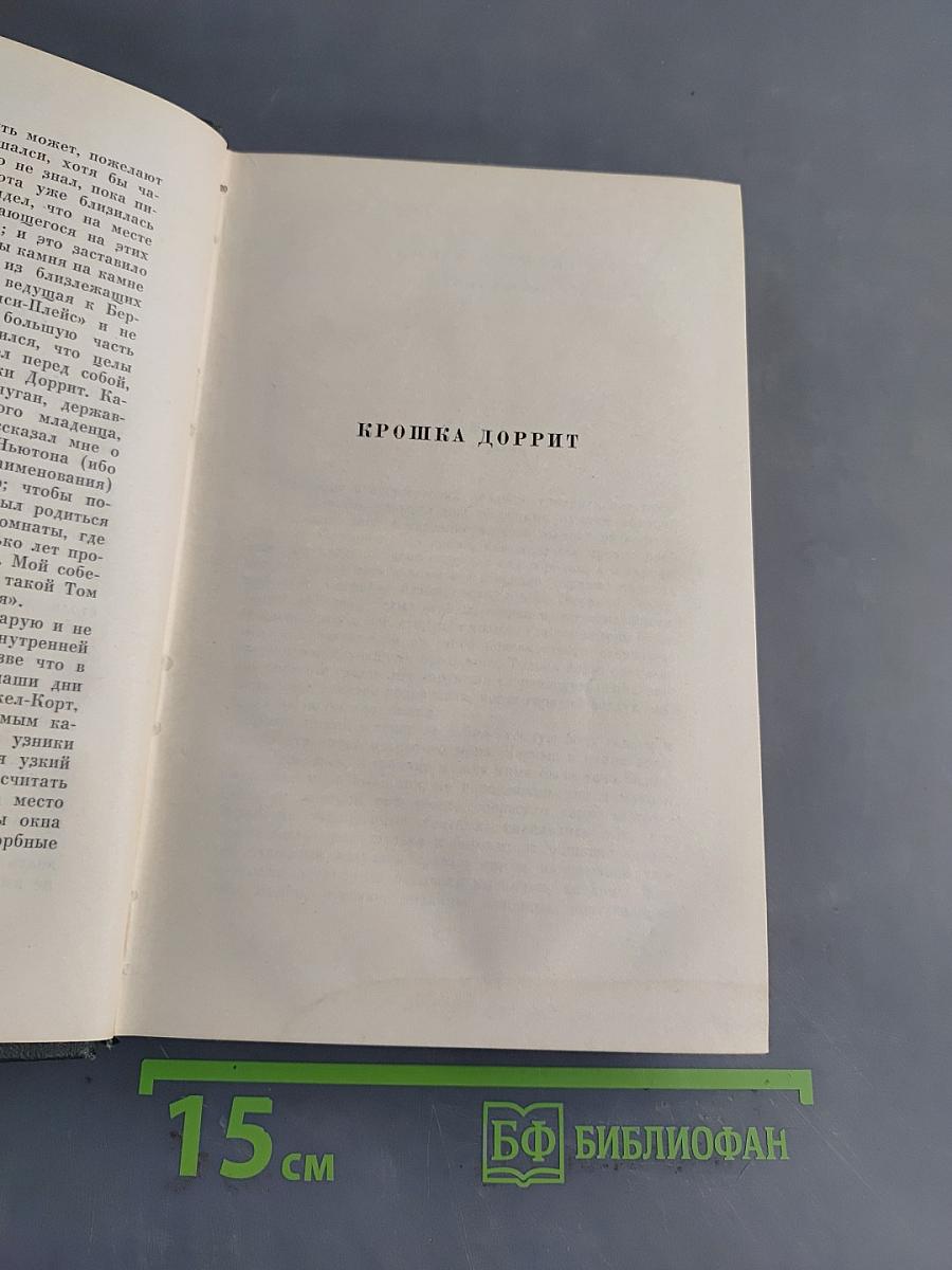 Собрание сочинений. Том двадцатый. Крошка Доррит. Книга первая