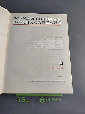 Большая Советская Энциклопедия. Том 13