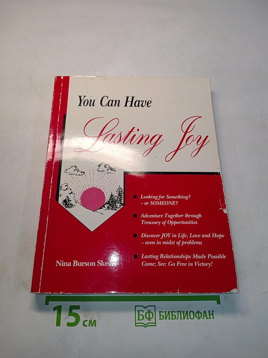 You Can Have Lasting Joy