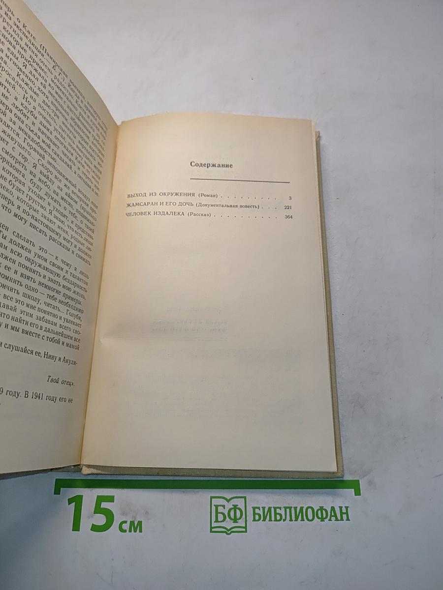 Выход из окружения. Жамсаран и его дочь