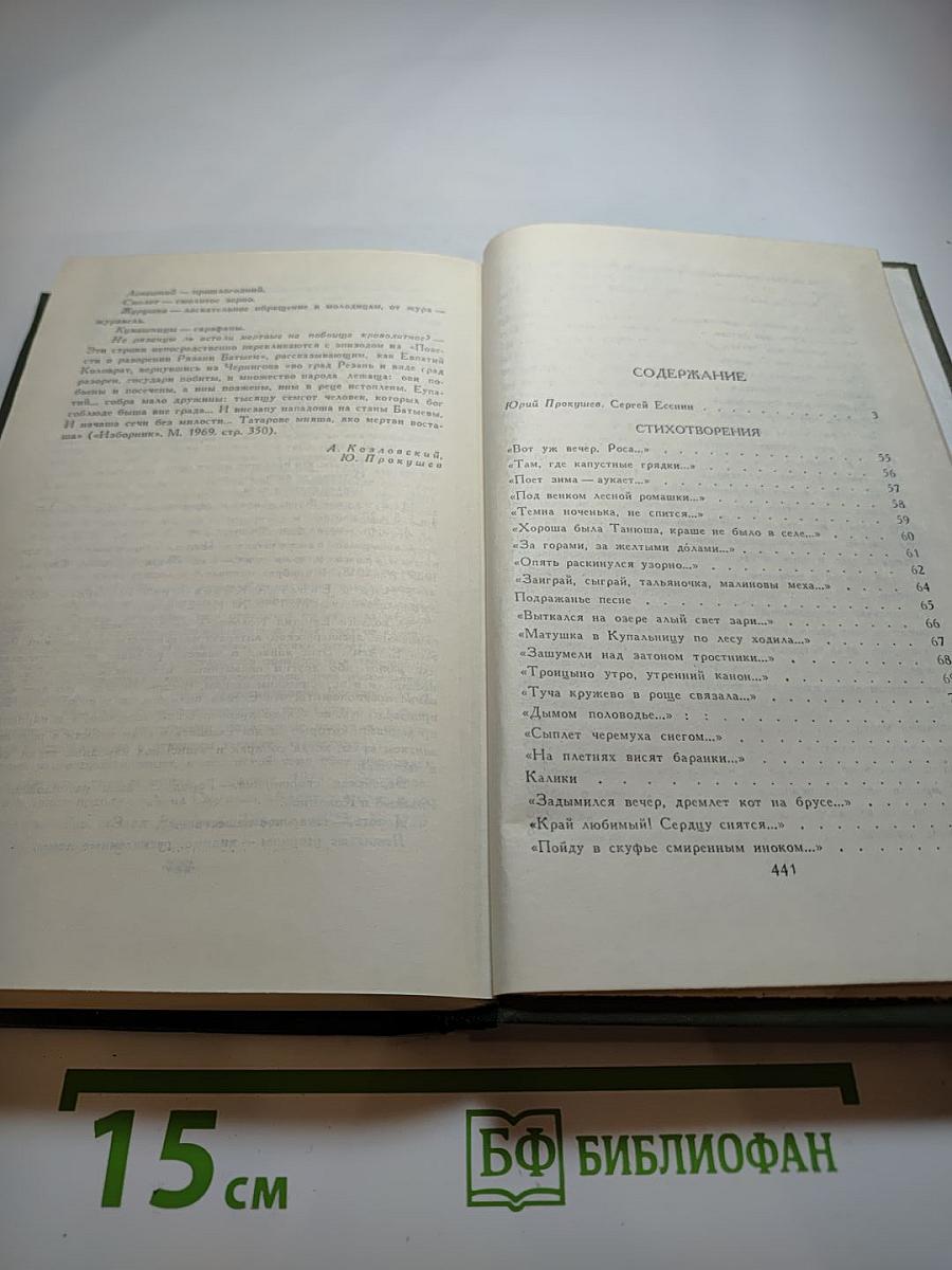 Сергей Есенин. Собрание сочинений в трёх томах. Том 1