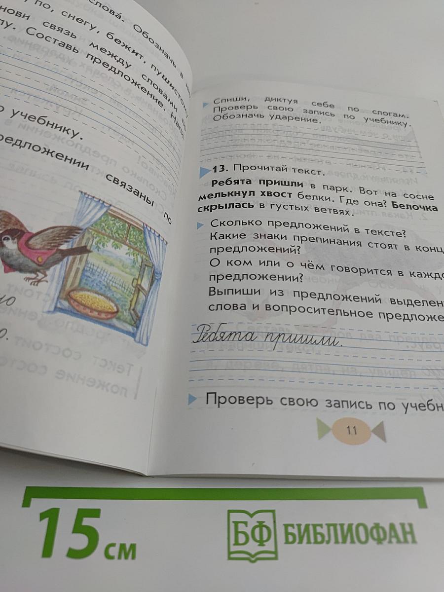 Русский язык. Учебник для 1 класса четырехлетней начальной школы