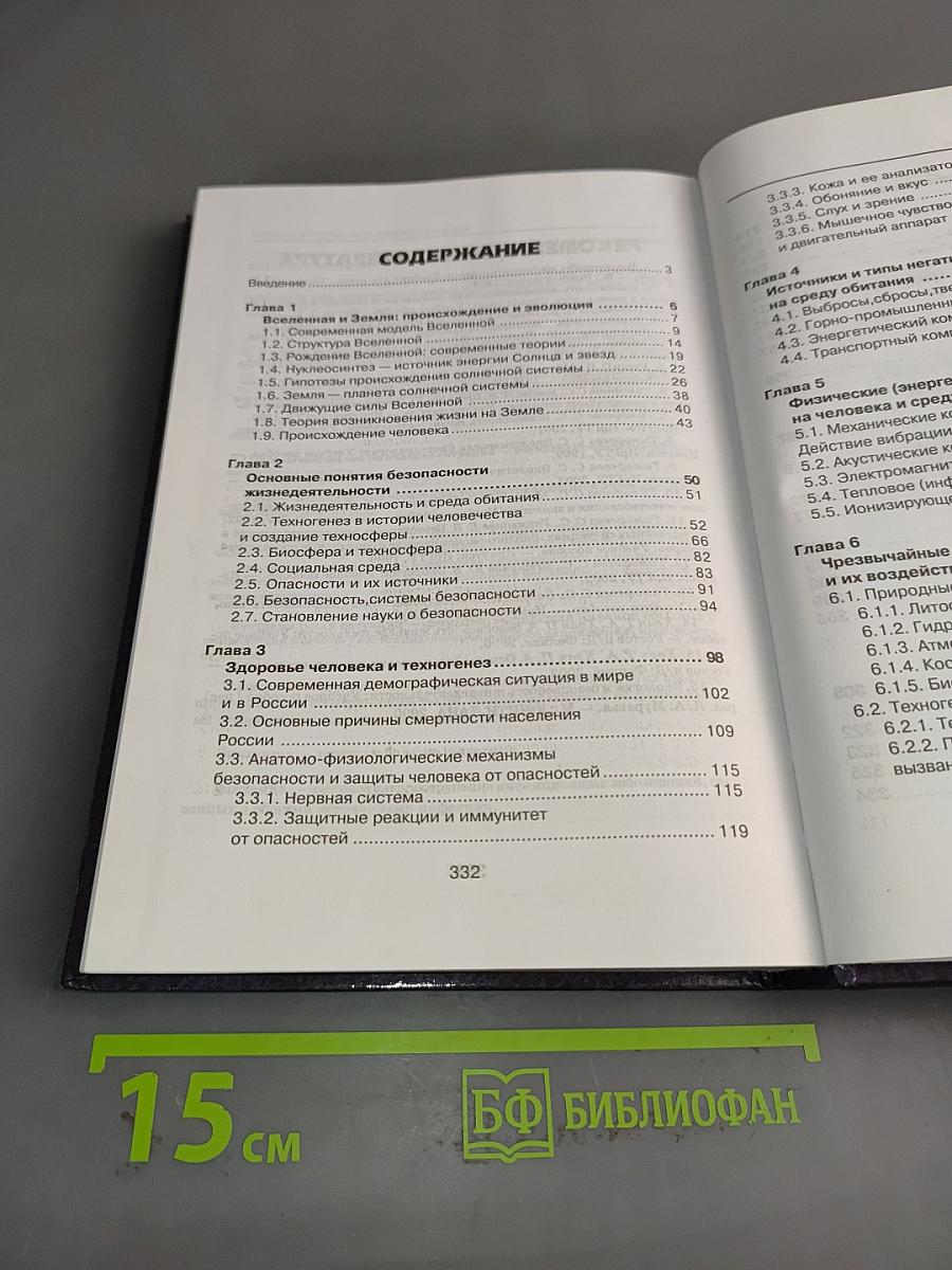Введение в безопасность жизнедеятельности