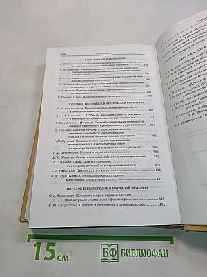 Логический анализ языка. Космос и хаос: Концептуальные поля порядка и беспорядка