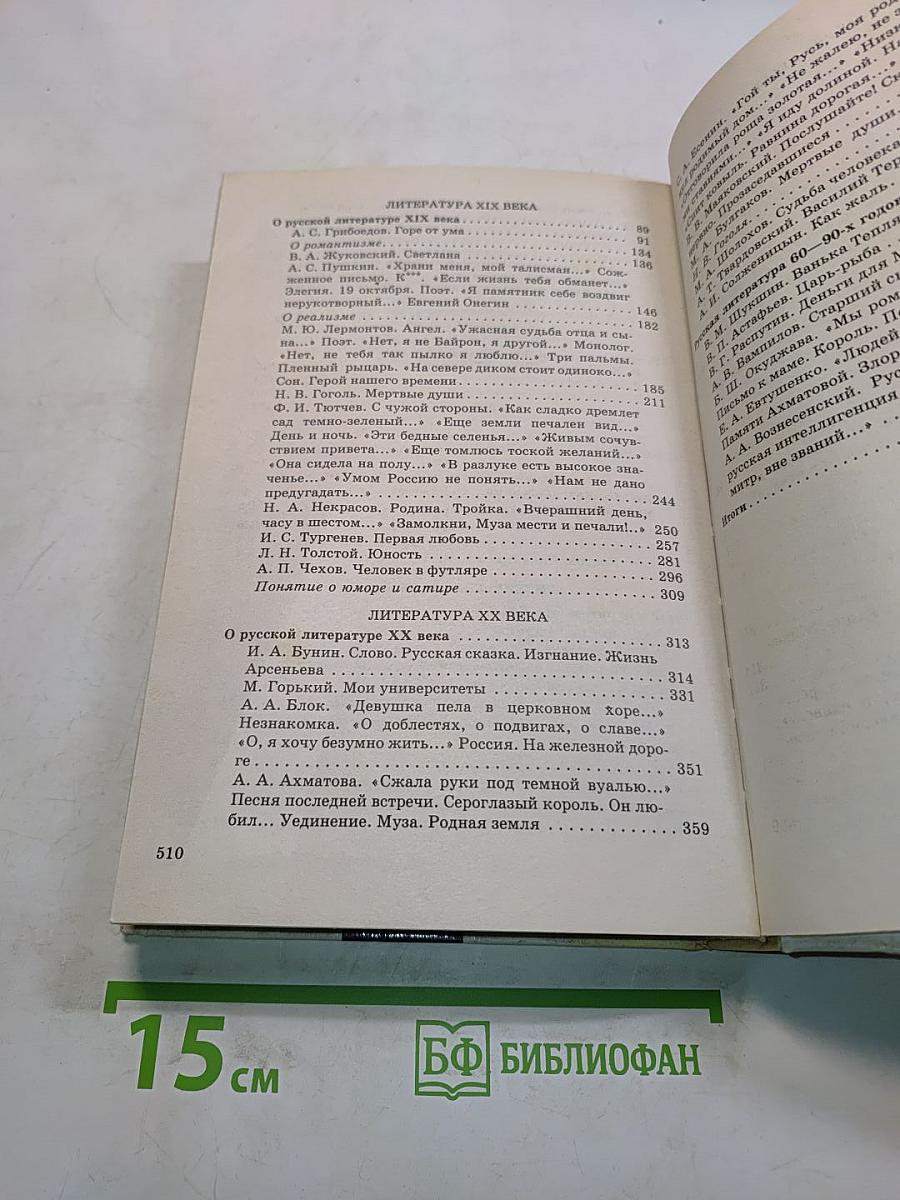 Литература. 9 класс. Учебник-хрестоматия для общеобразовательных учреждений