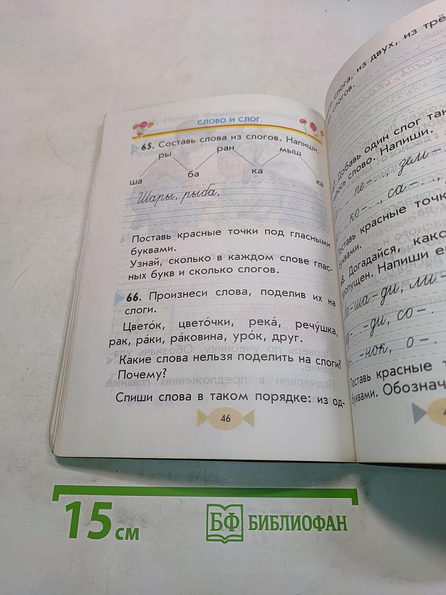 Русский язык. Учебник для 1 класса четырехлетней начальной школы