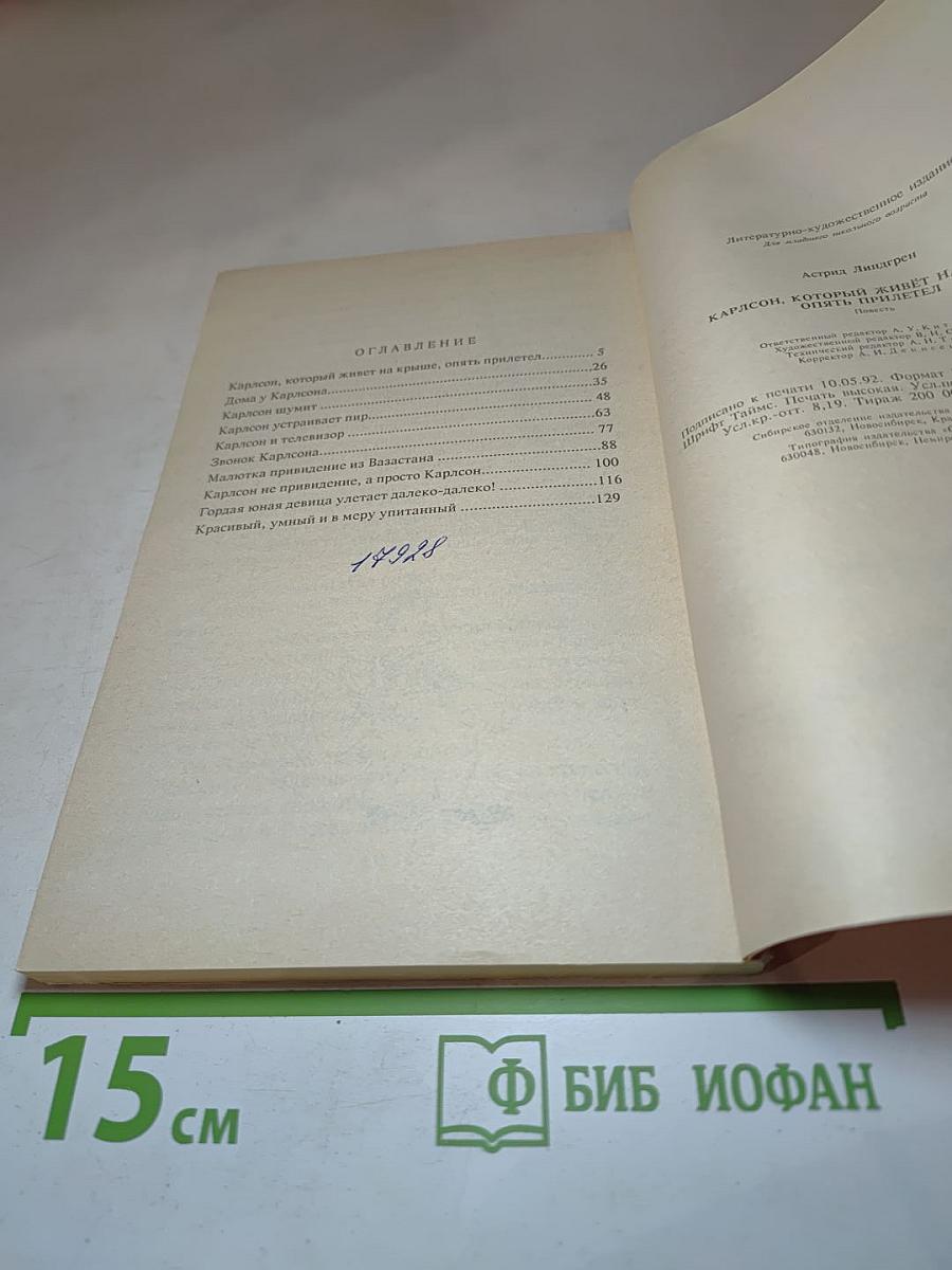 Карлсон, который живёт на крыше, опять прилетел