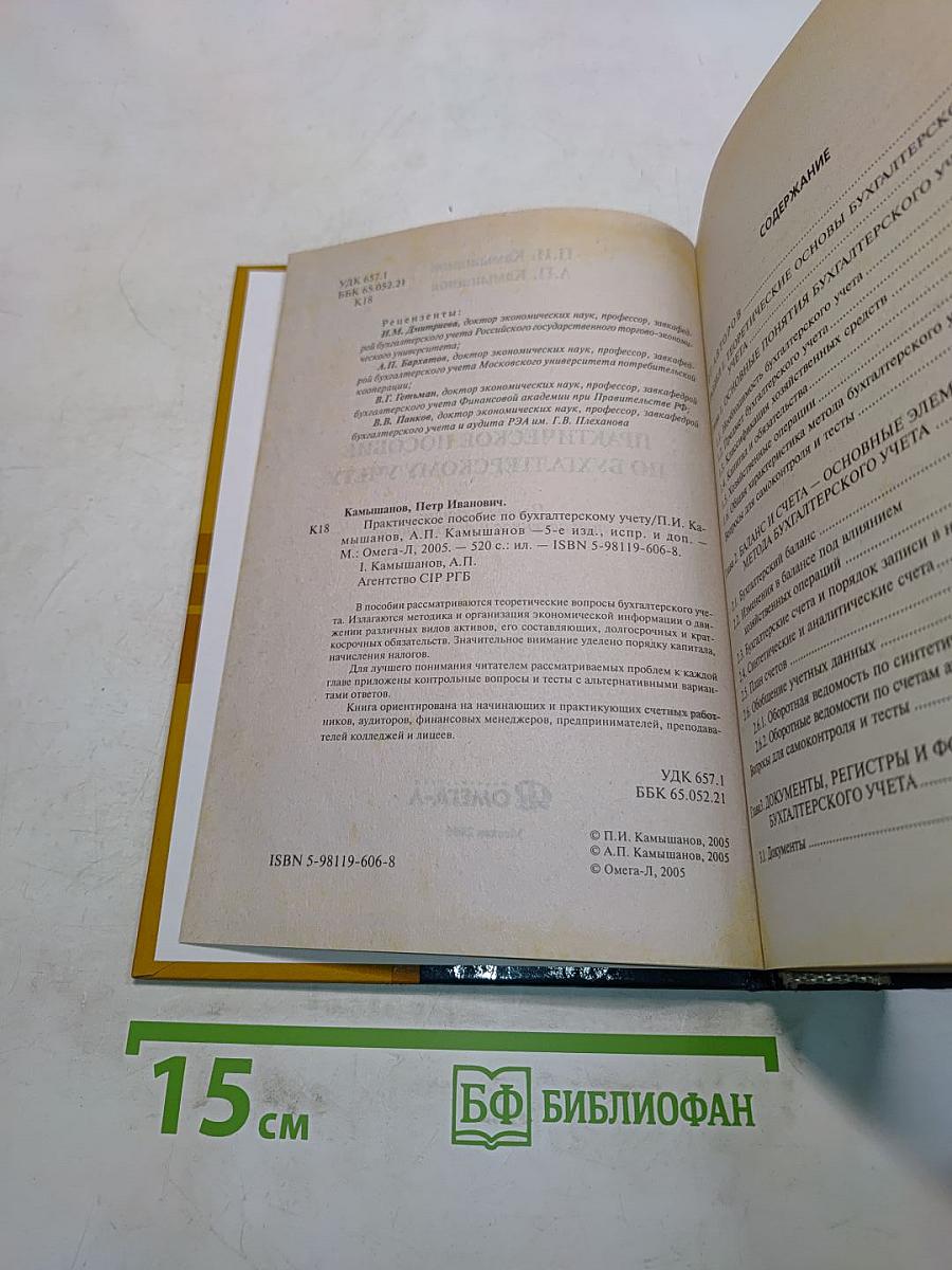 Практическое пособие по бухгалтерскому учету