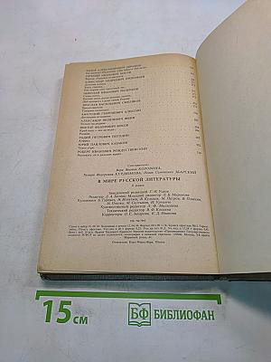 В мире русской литературы. Книга для внеклассного чтения. 6 класс