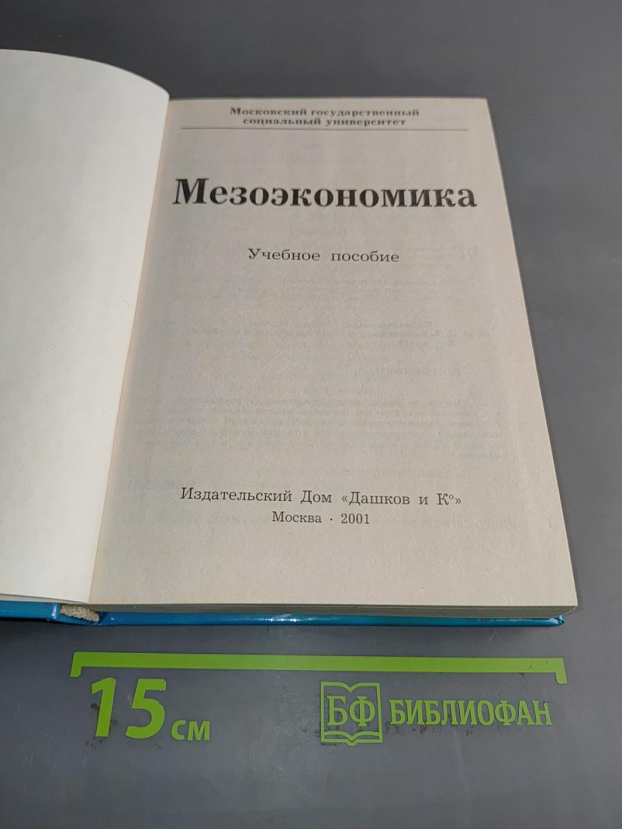 Мезоэкономика