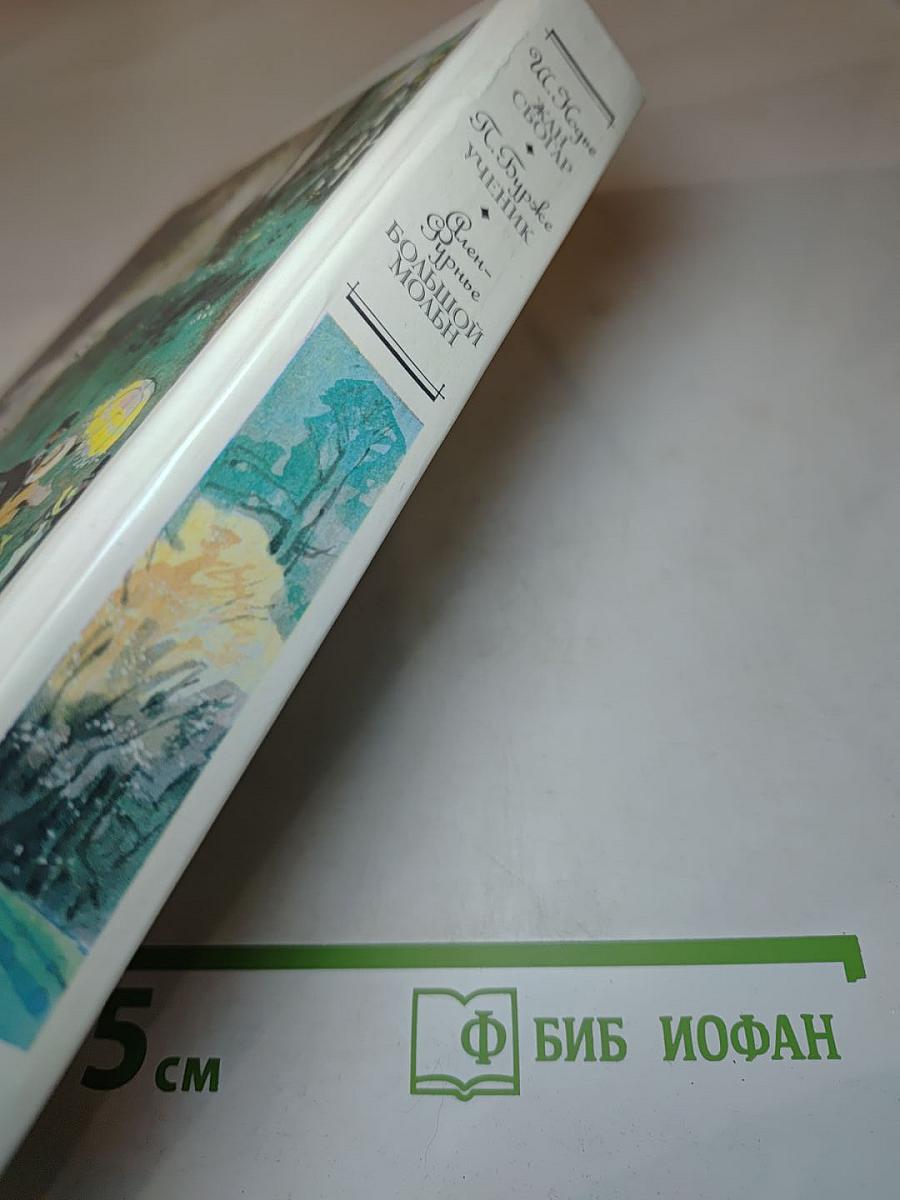 Романы: Жан Сбогар, Ученик, Большой Мольн