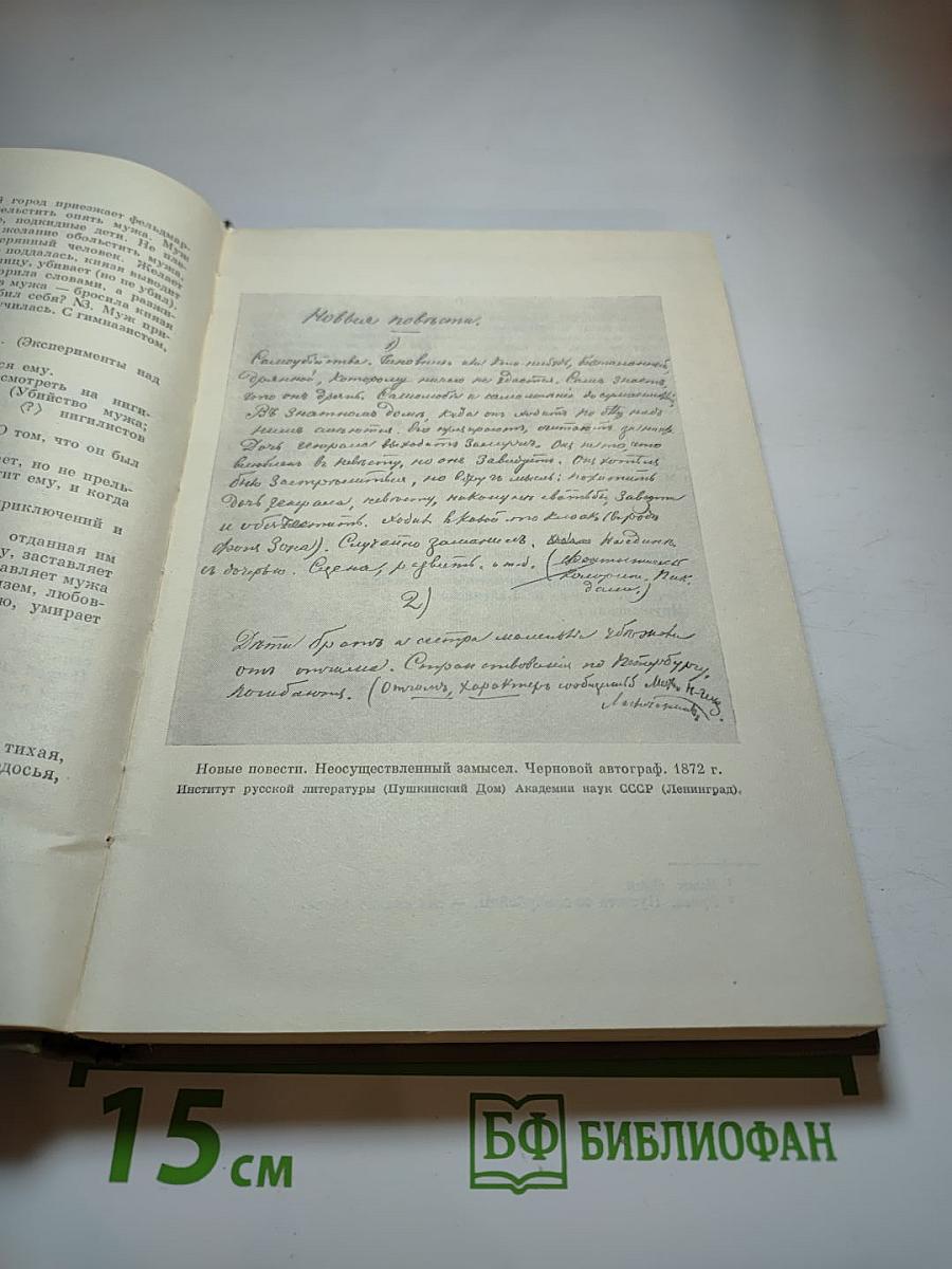 Бесы. Рукописные редакции. Наброски 1870-1872. Том двенадцатый