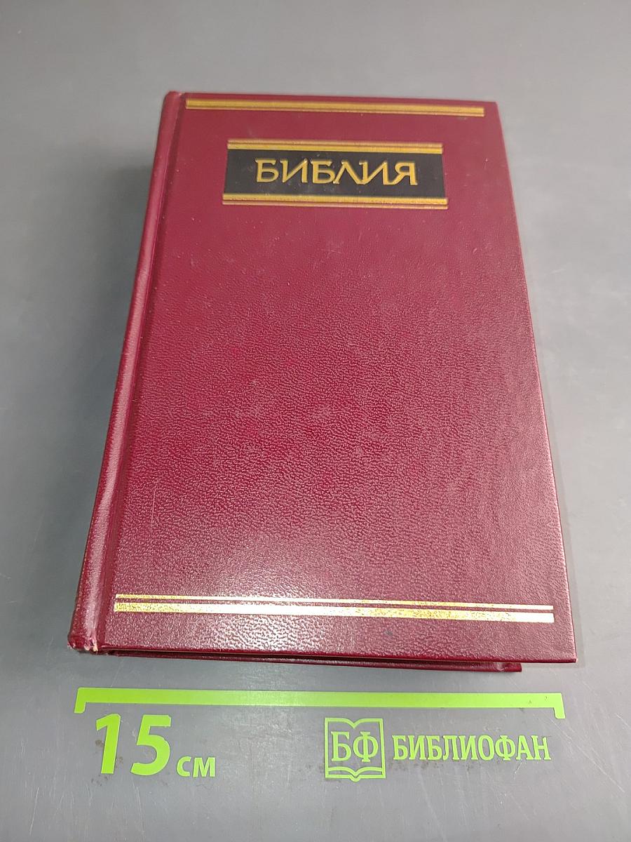 Библия. Книги Священного Писания Ветхого и Нового Завета. Канонические. В русском переводе с параллельными местами и приложениями