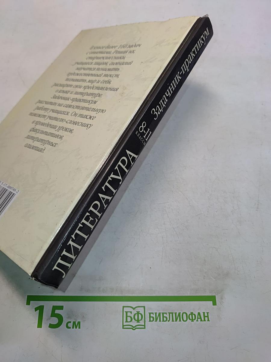Литература. Учимся понимать художественный текст. Задачник-практикум. 8-11 классы