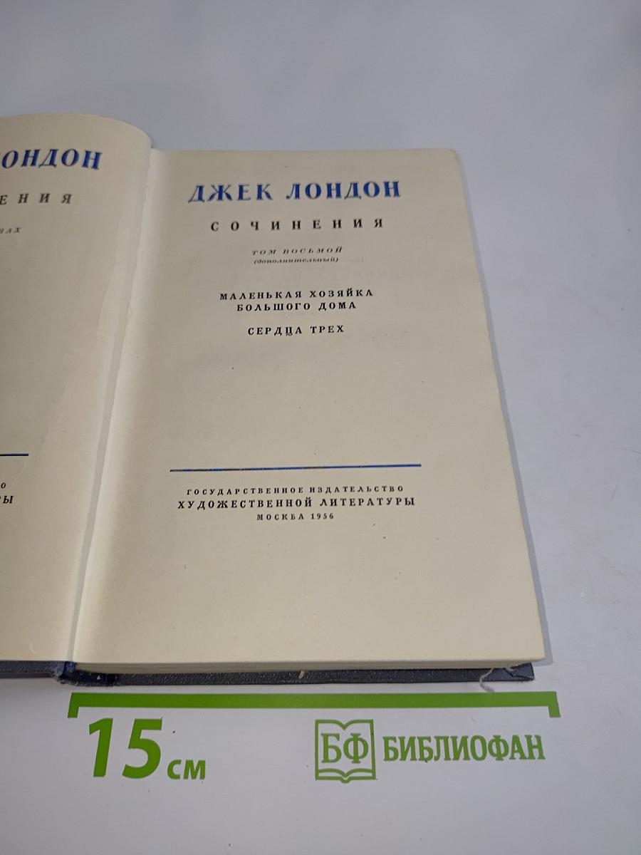 Сочинения. Том Восьмой (дополнительный)