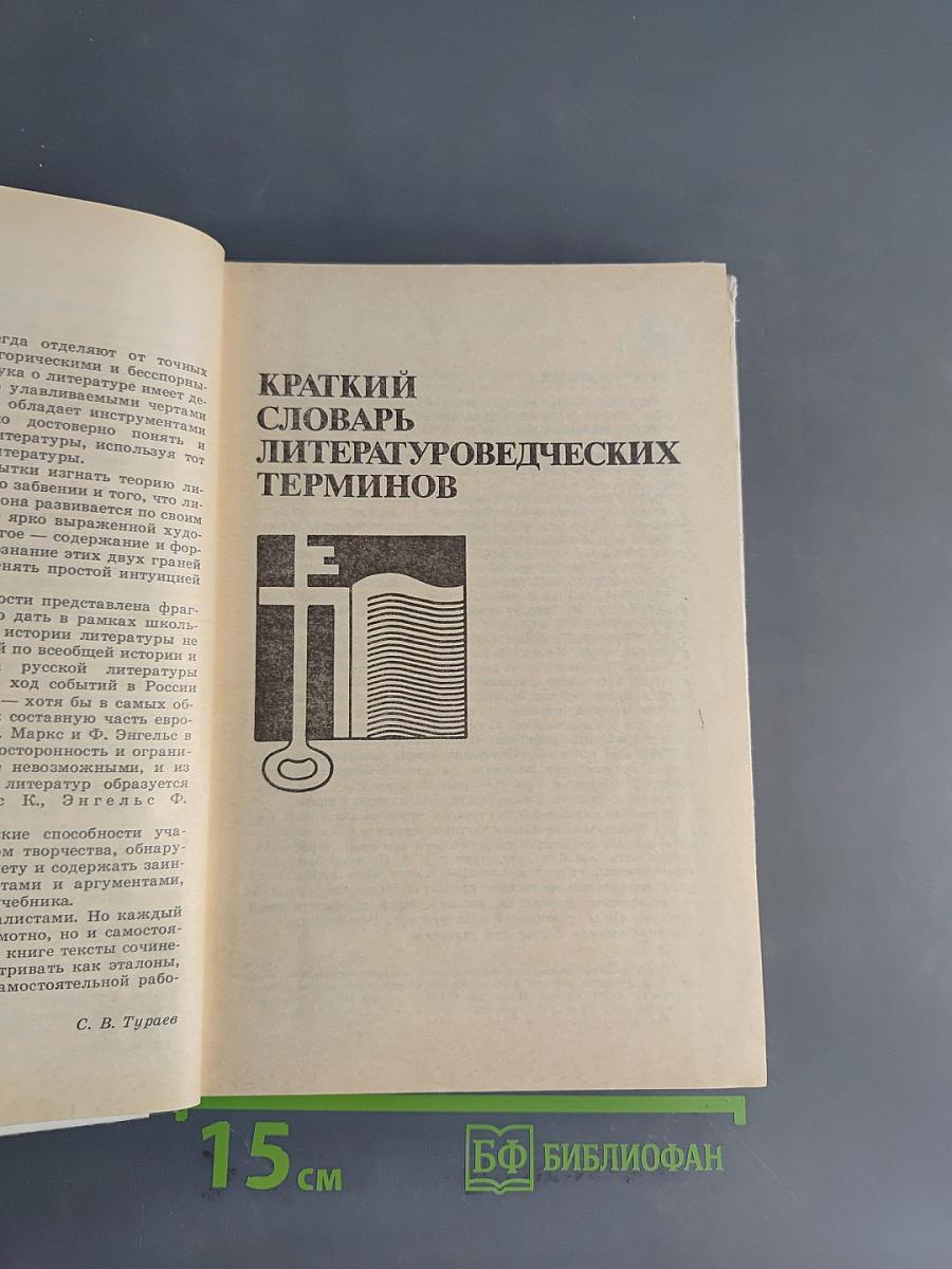 Литература. Справочные материалы. Книга для учащихся