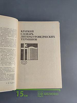 Литература. Справочные материалы. Книга для учащихся