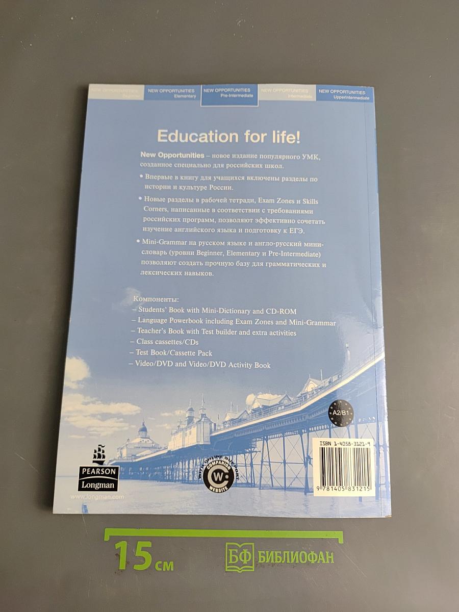 New Opportunities Russian Edition Pre-Intermediate Language Powerbook