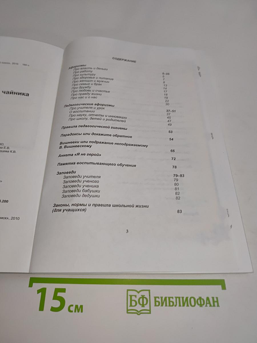 Записки из большого чайника