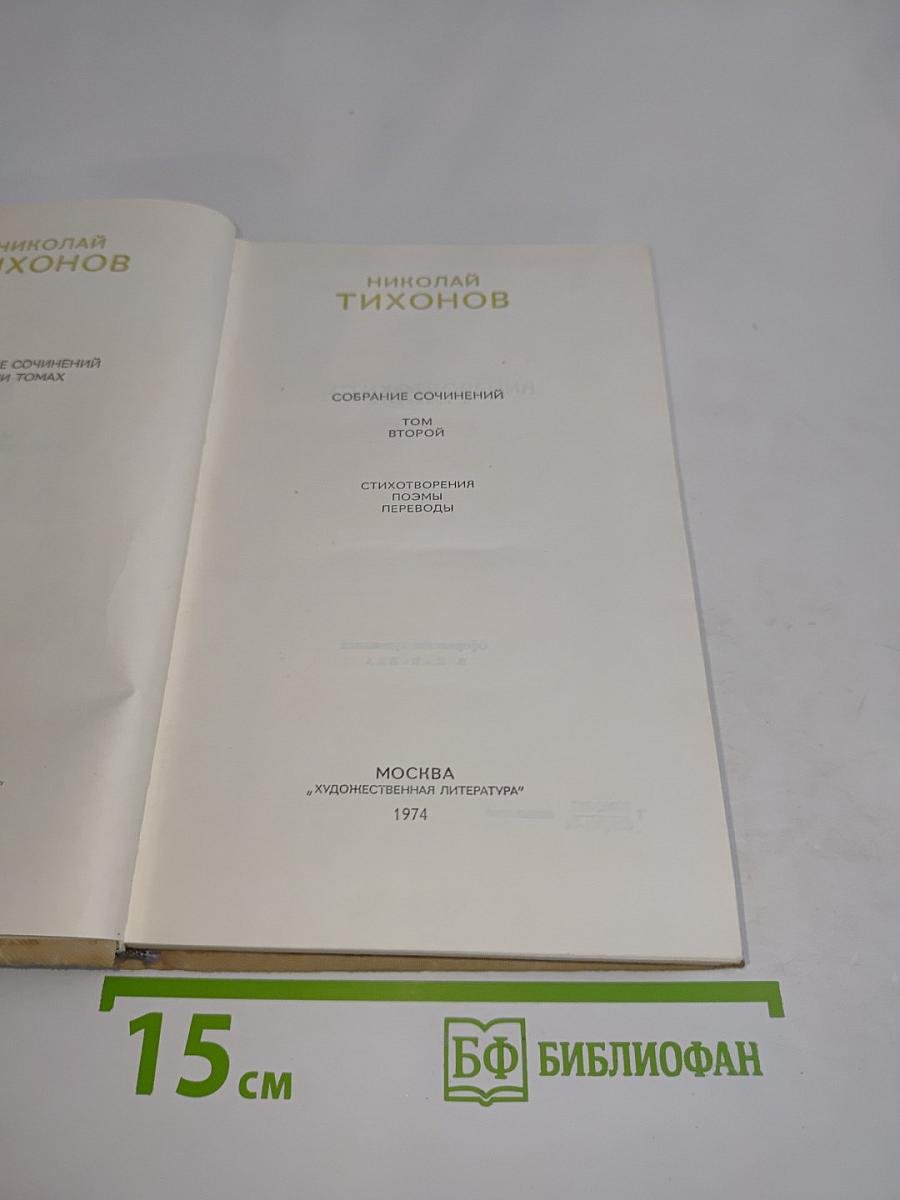 Собрание сочинений. Том второй. Стихотворения, поэмы, переводы