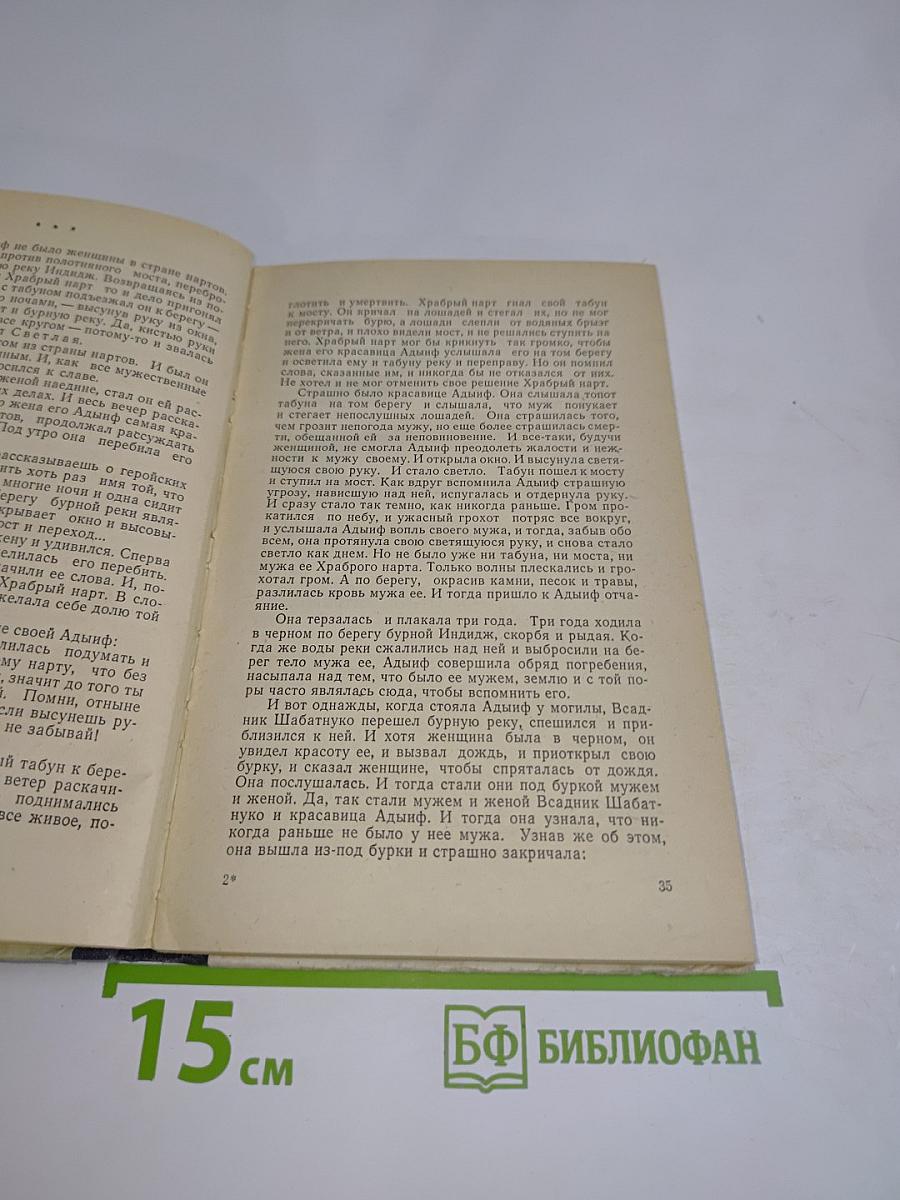 Всадник переходит бурную реку
