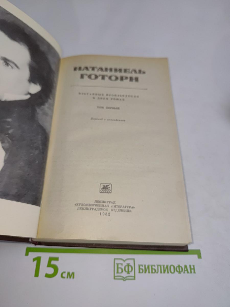 Натаниель Готторн. Том первый