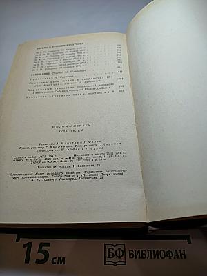 Шолом-Алейхем. Собрание сочинений. Том шестой