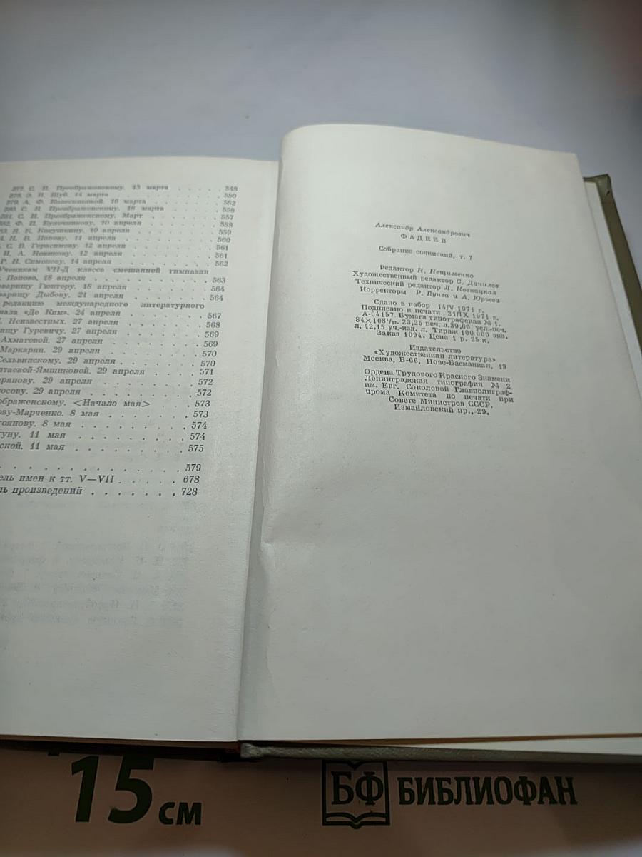 Собрание сочинений. Том седьмой. Избранные письма