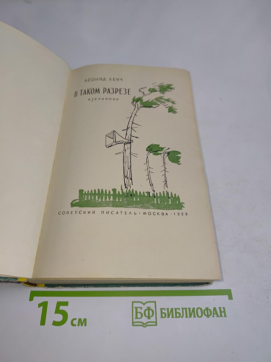 В таком разрезе