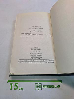 Человеческая комедия. Том 13