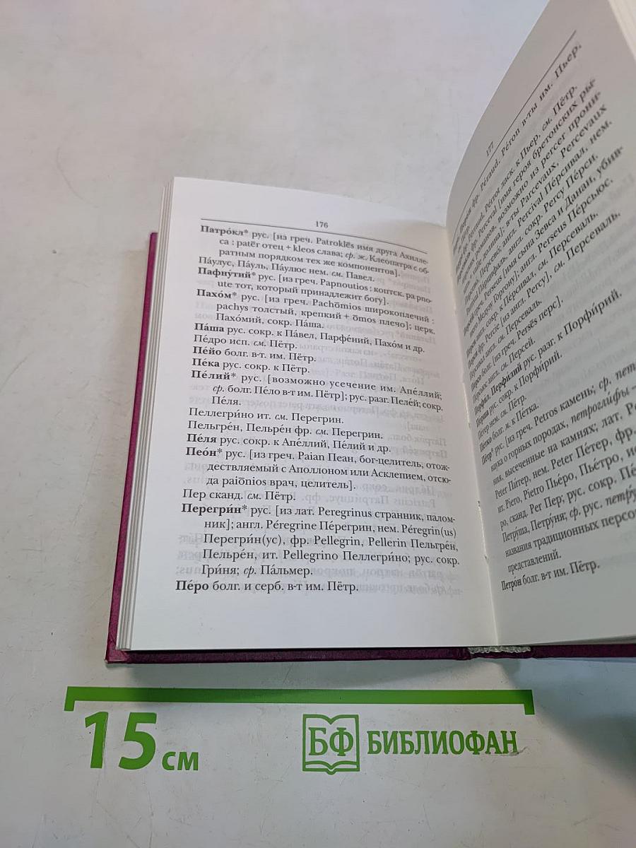 Современный словарь личных имен