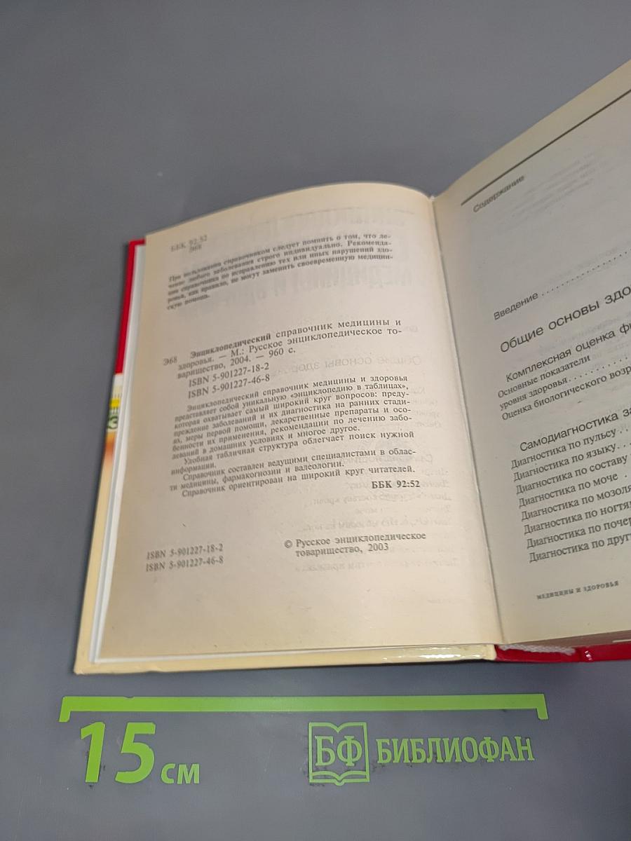 Энциклопедический справочник медицины и здоровья