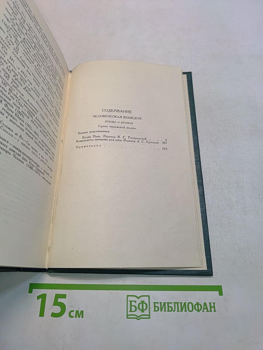 Человеческая комедия. Собрание сочинений в 24 томах. Том 14