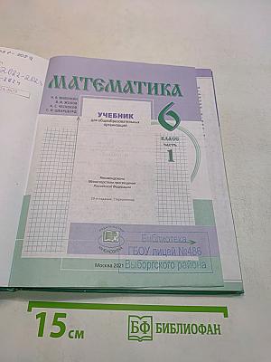 Математика 6 класс Часть 1