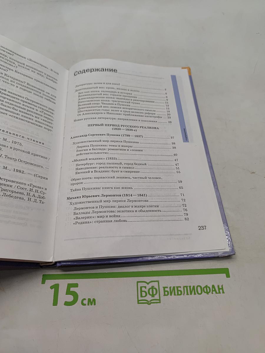 Литература. Учебник для 10 класса (базовый уровень). В двух частях. Часть 1