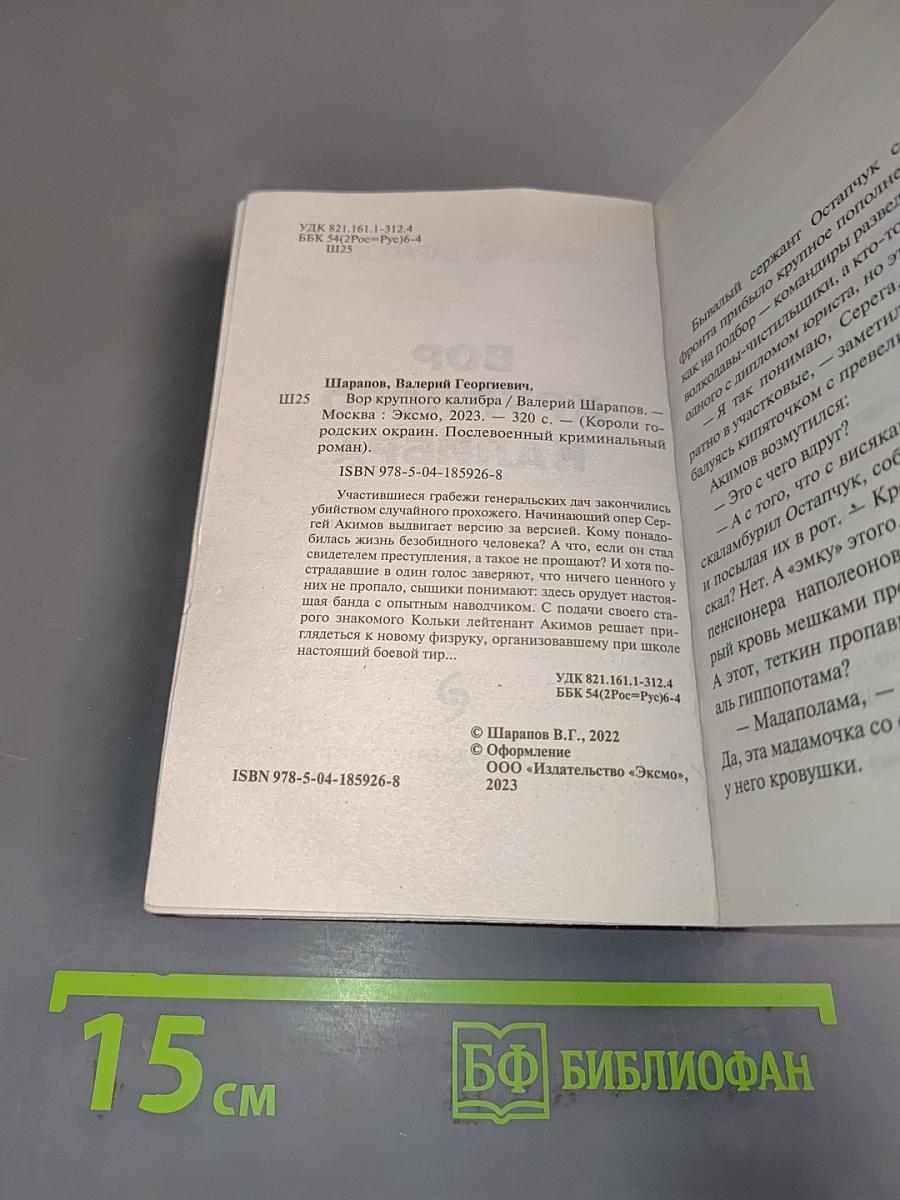 Вор крупного калибра
