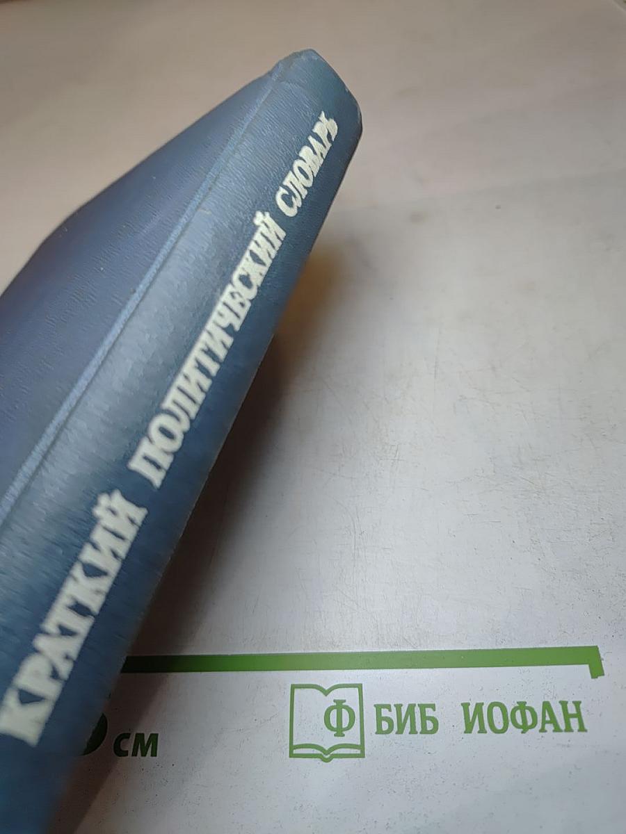 Краткий политический словарь