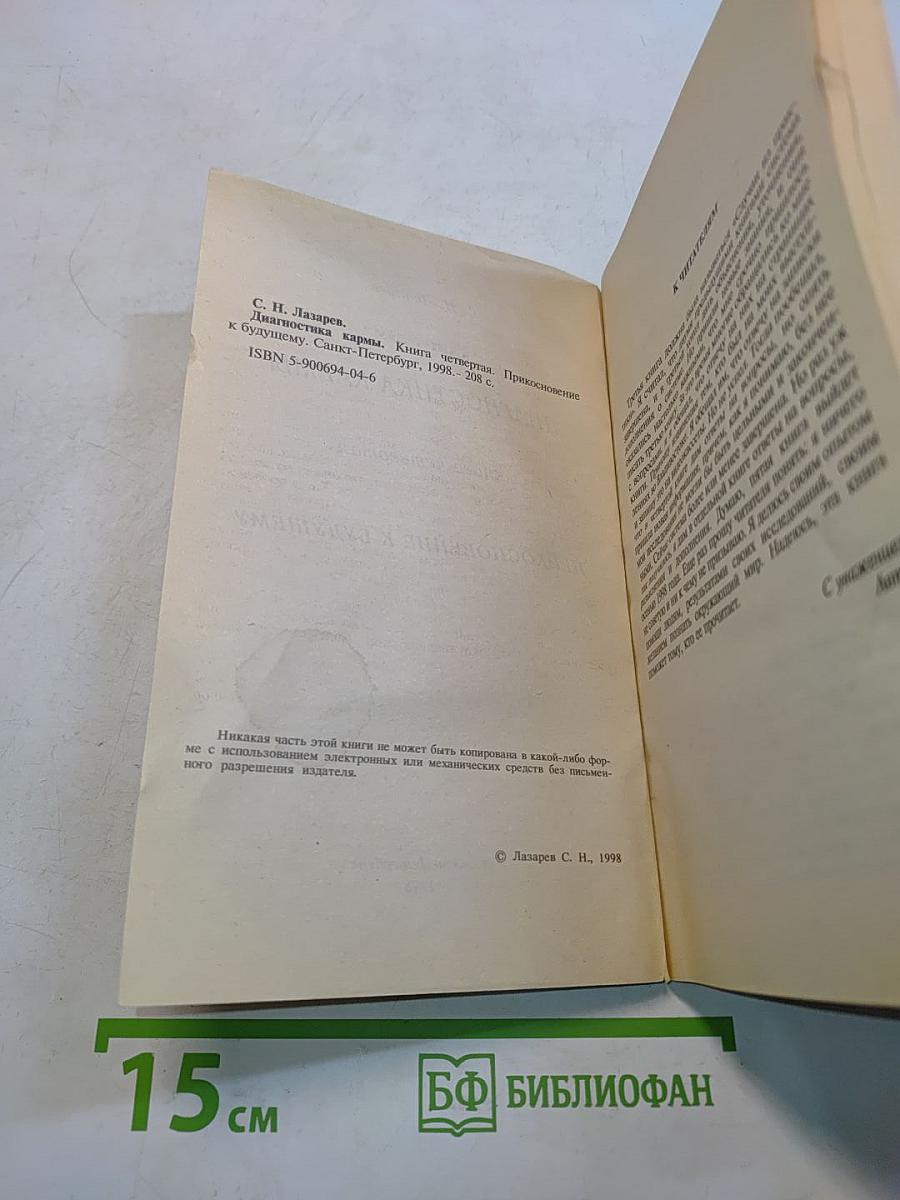 Диагностика кармы. Книга четвертая. Прикосновение к будущему