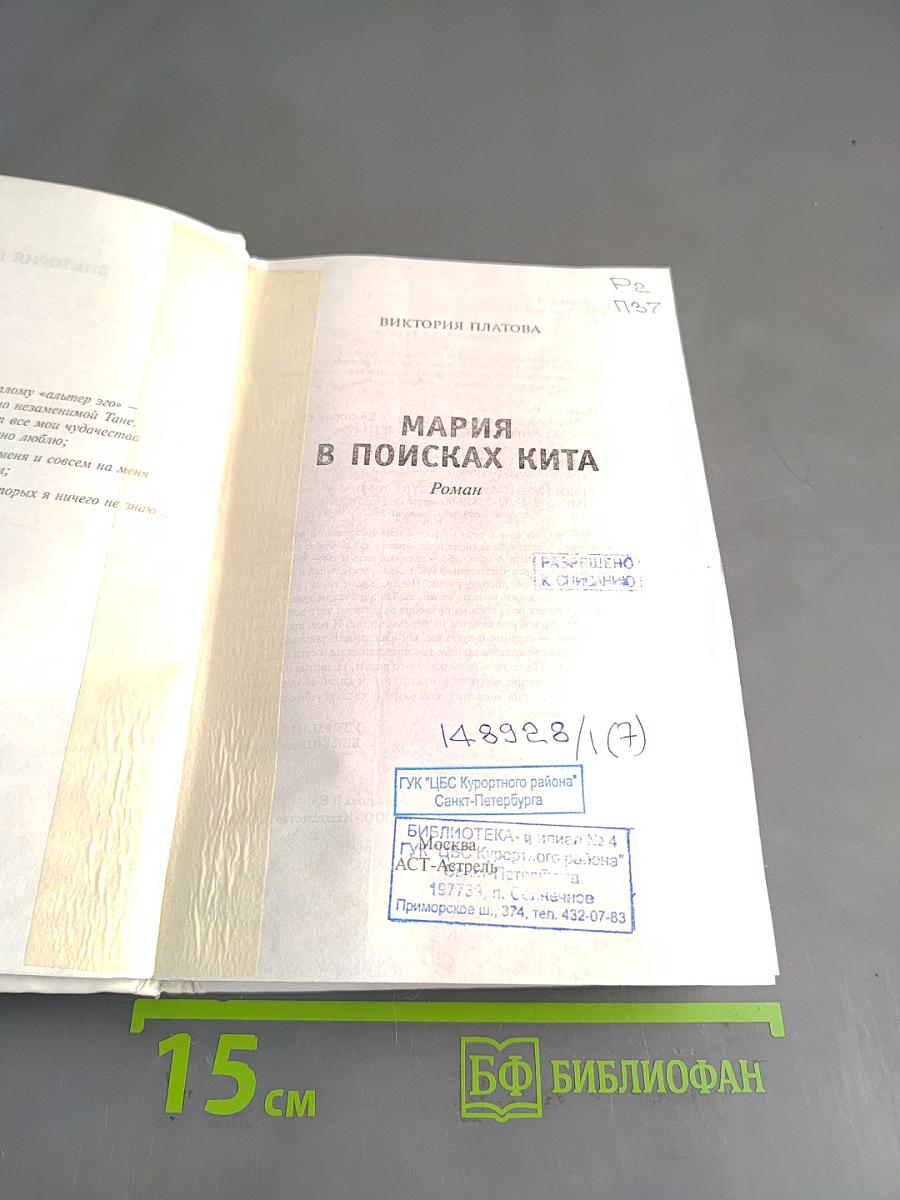 Мария в поисках кита