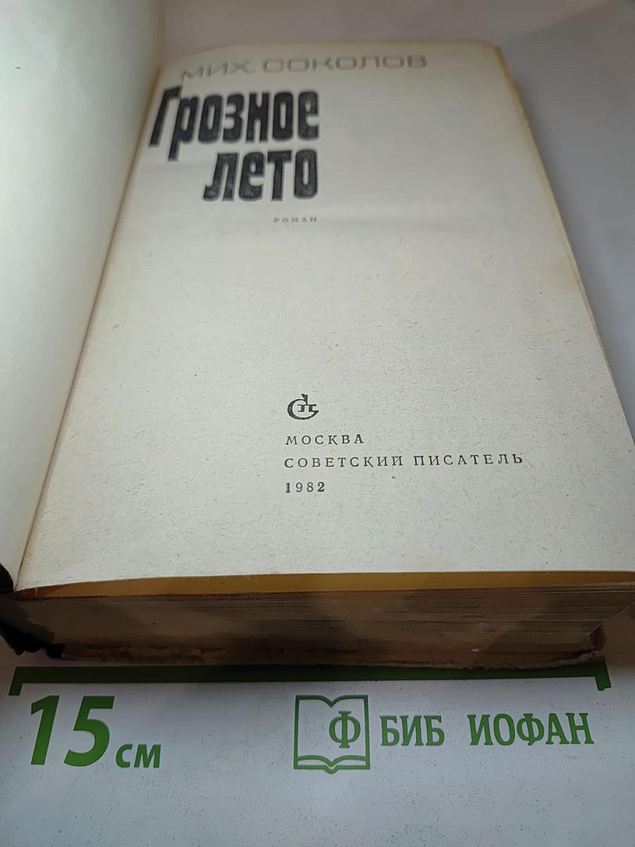 Грозное лето