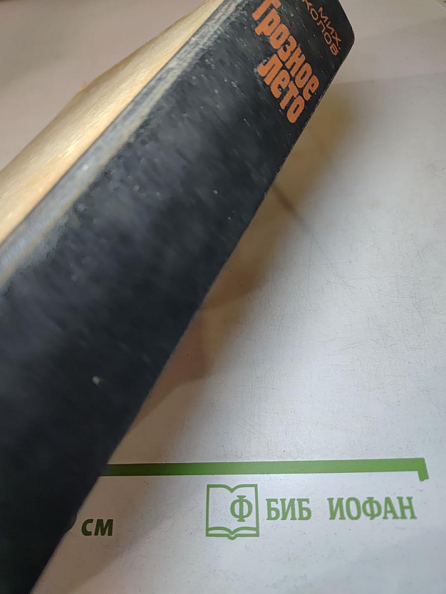 Грозное лето