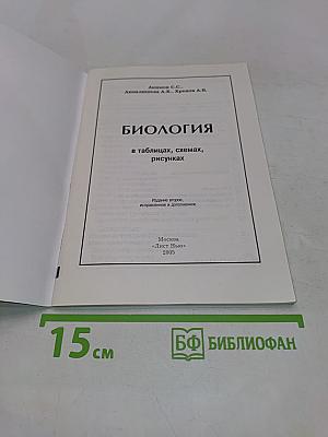 Биология в таблицах и схемах для школьников
