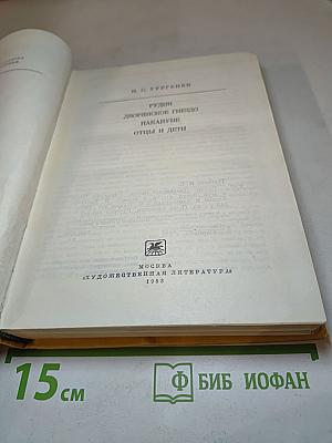 Рудин. Дворянское гнездо. Накануне. Отцы и дети