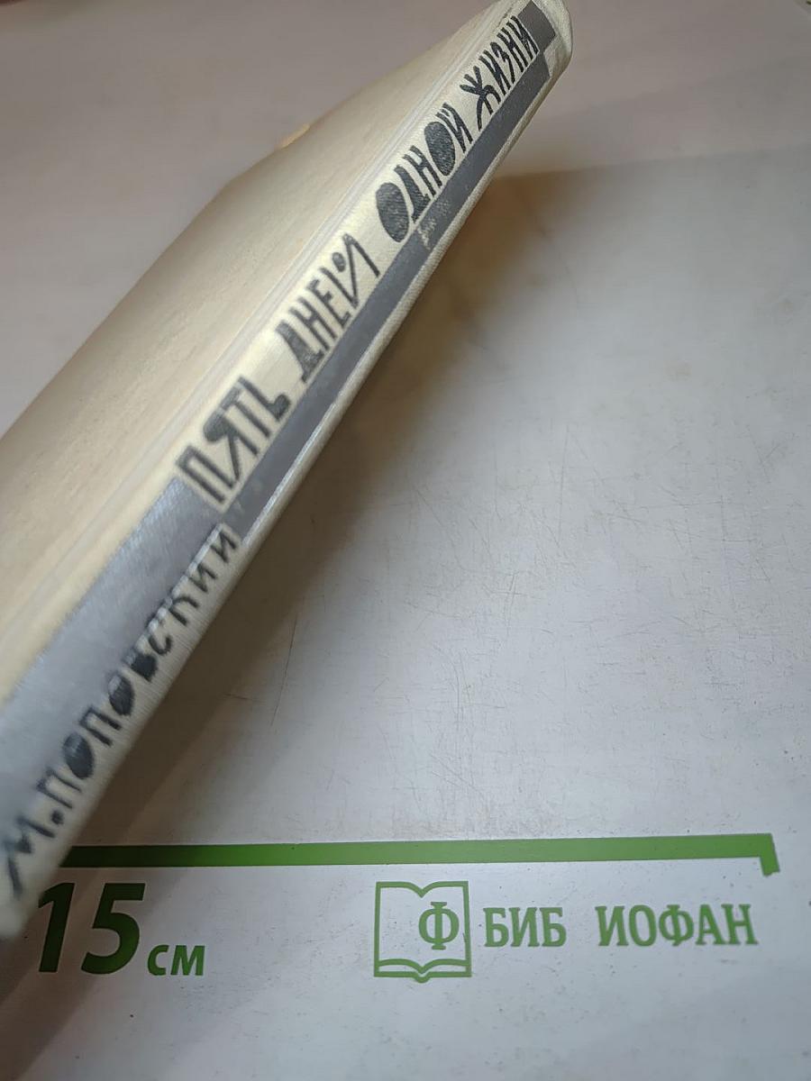 Пять дней одной жизни